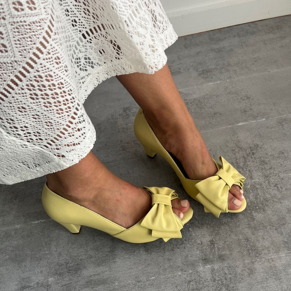 ANGIA - LT YELLOW – Copenhagenshoes.com