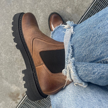 COPENHAGEN SHOES ANKLE BOOT Boots 0500 BROWN/BLACK