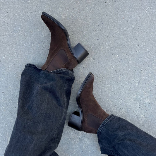 COPENHAGEN SHOES ANYONE S. Boots 0018 DK BROWN