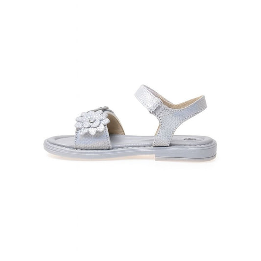 COPENHAGEN KIDS ASTRID flower Sandals 006 Silver