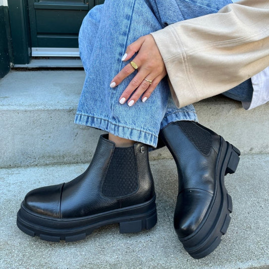 COPENHAGEN SHOES AS I FLY Boots 0001 BLACK