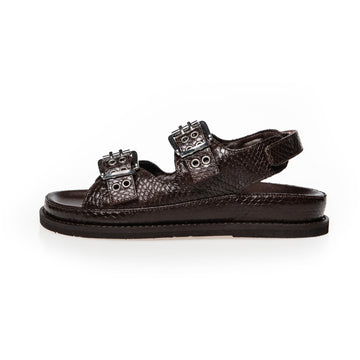 COPENHAGEN SHOES AS I WAS L. Sandals 004 Dark brown