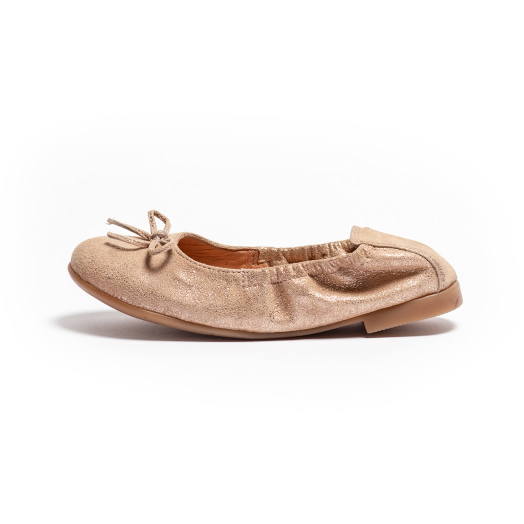 BALLERINA KIDS CRINKLE SUEDE ROSA –
