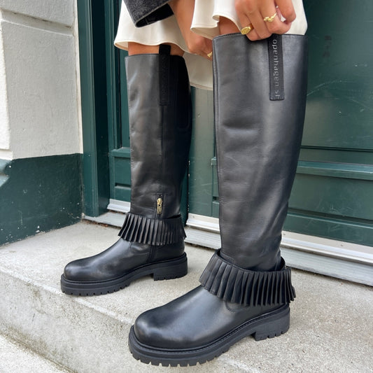 COPENHAGEN SHOES BECAUSE YOU CAN Long boot 0001 BLACK