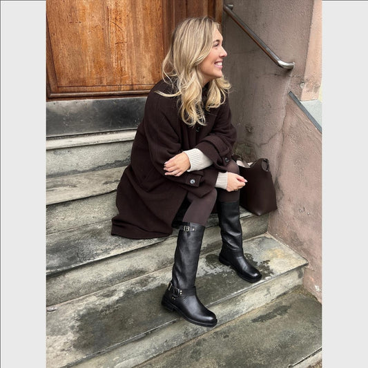 COPENHAGEN SHOES BE YOU AND MORE BLACK Long boot 0001 BLACK