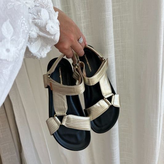 COPENHAGEN SHOES CARRIE LEATHER Sandals 0051 GOLD