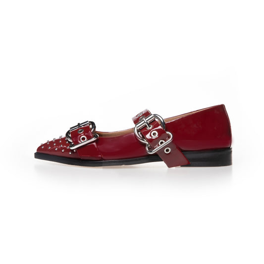 COPENHAGEN SHOES FUTURE VIBES PATENT Ballet flats 229 Bordo
