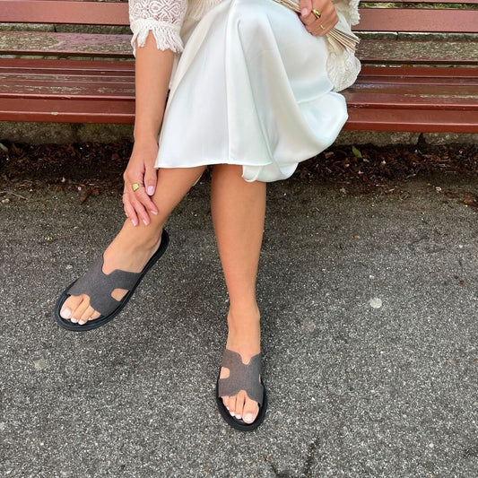 COPENHAGEN SHOES IVY - DENIM Slippers 0741 GREY DENIM