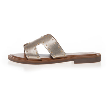 COPENHAGEN SHOES IVY STUDS GOLD Slippers 0051 GOLD