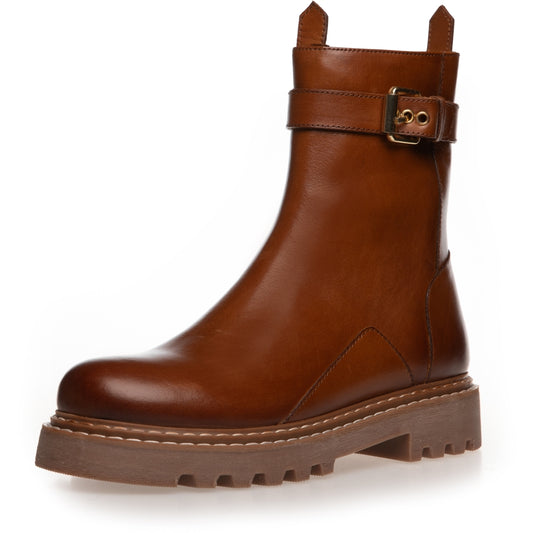 COPENHAGEN SHOES JUST WALK ON Boots 0241 COGNAC