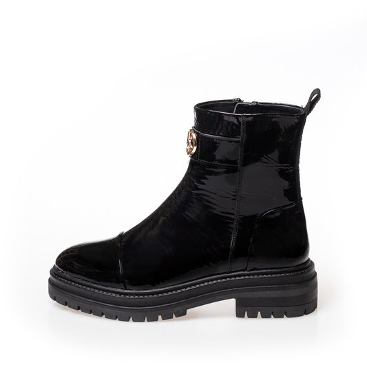 COPENHAGEN SHOES LADY BOSS PATENT Boots 038 Black patent