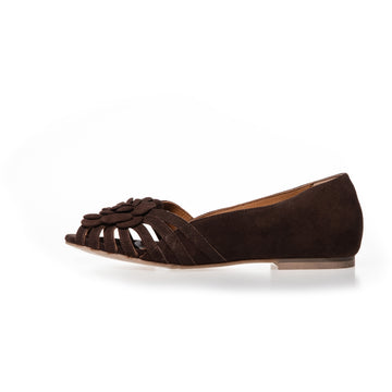 COPENHAGEN SHOES LA FEMME S. Ballet flats 004 Dark brown