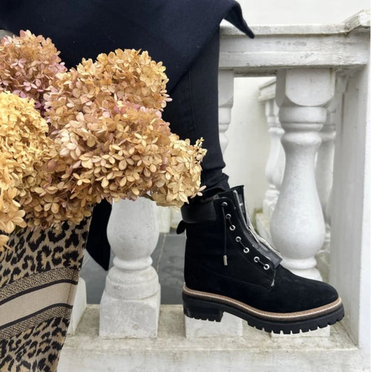 COPENHAGEN SHOES LEADER FUR Boots 001 Black