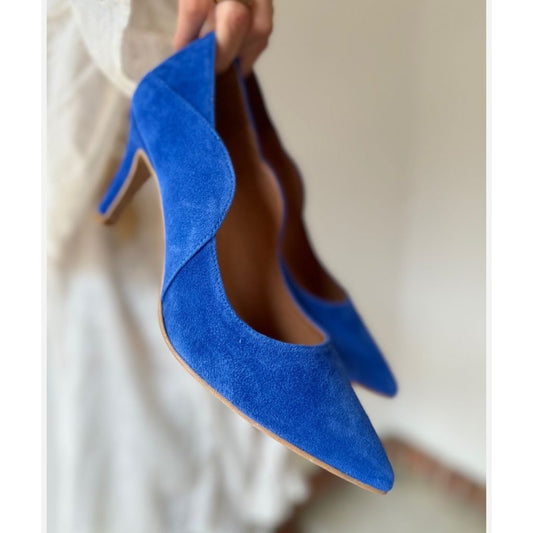 COPENHAGEN SHOES LOVE AND JOY Stilettos 1202 ELECTRIC BLUE
