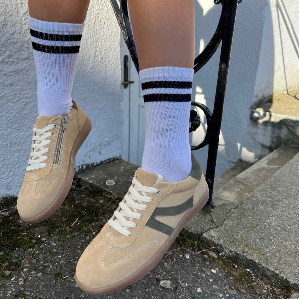 COPENHAGEN KIDS MAILA SUEDE Sneakers 509 GOLD SUEDE (BEIGE)