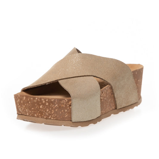 COPENHAGEN SHOES MY GOLD ONES Wedge sandals 0051 GOLD