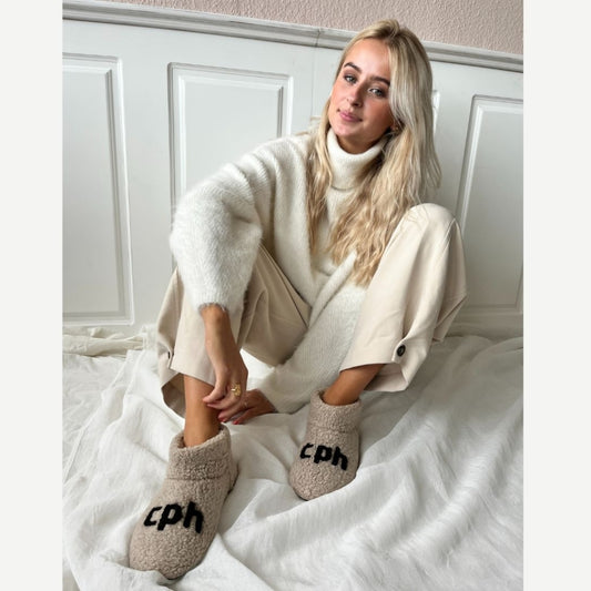 COPENHAGEN SHOES MY MOMENTS Slippers 0002 BEIGE