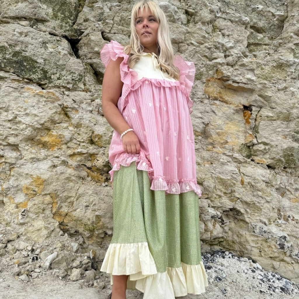 keepsake waves midi dress MY WAVES DRESS