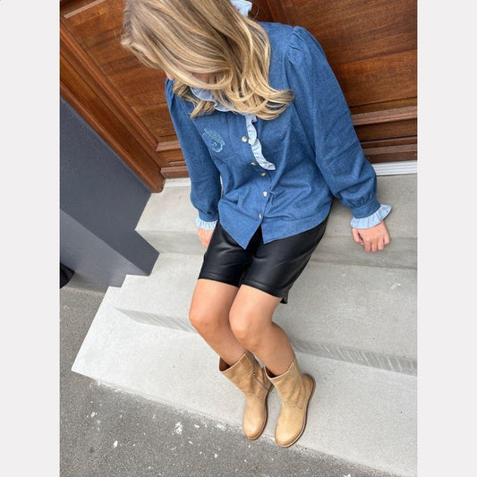 STORIES FROM THE ATELIER by COPENHAGENSHOES NATURE SHIRT SHIRT 0023 MEDIUM BLUE