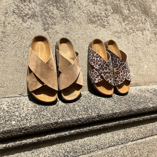COPENHAGEN SHOES NATURE STEPS L. Slippers 440 MULTI PRINT