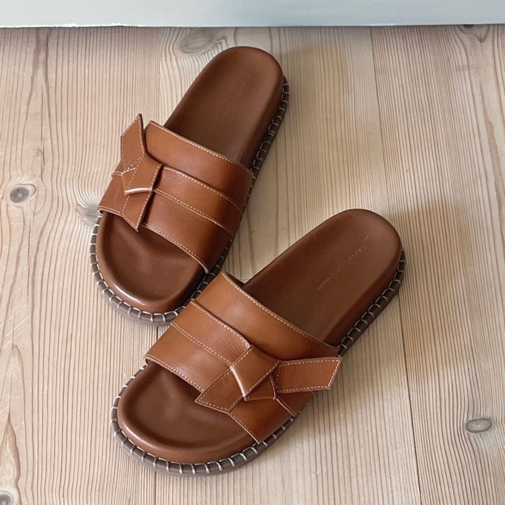 COPENHAGEN SHOES NOELLE Slippers 0241 COGNAC