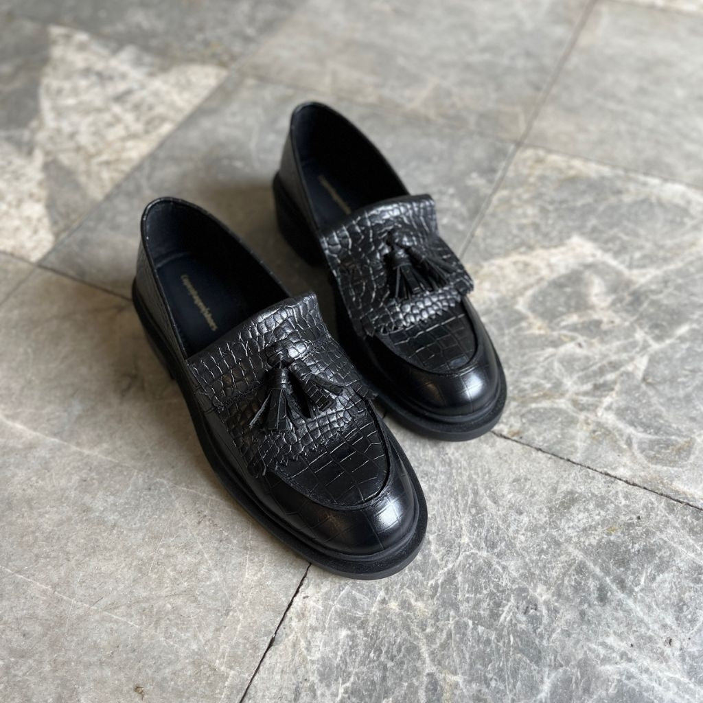 COPENHAGEN SHOES POWER WALK SHOE Loafers 2240 BLACK CR