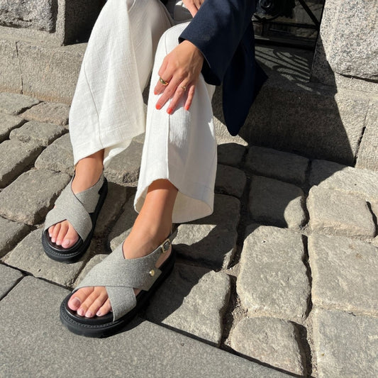 COPENHAGEN SHOES SUMMERTIME Sandals 0741 GREY DENIM