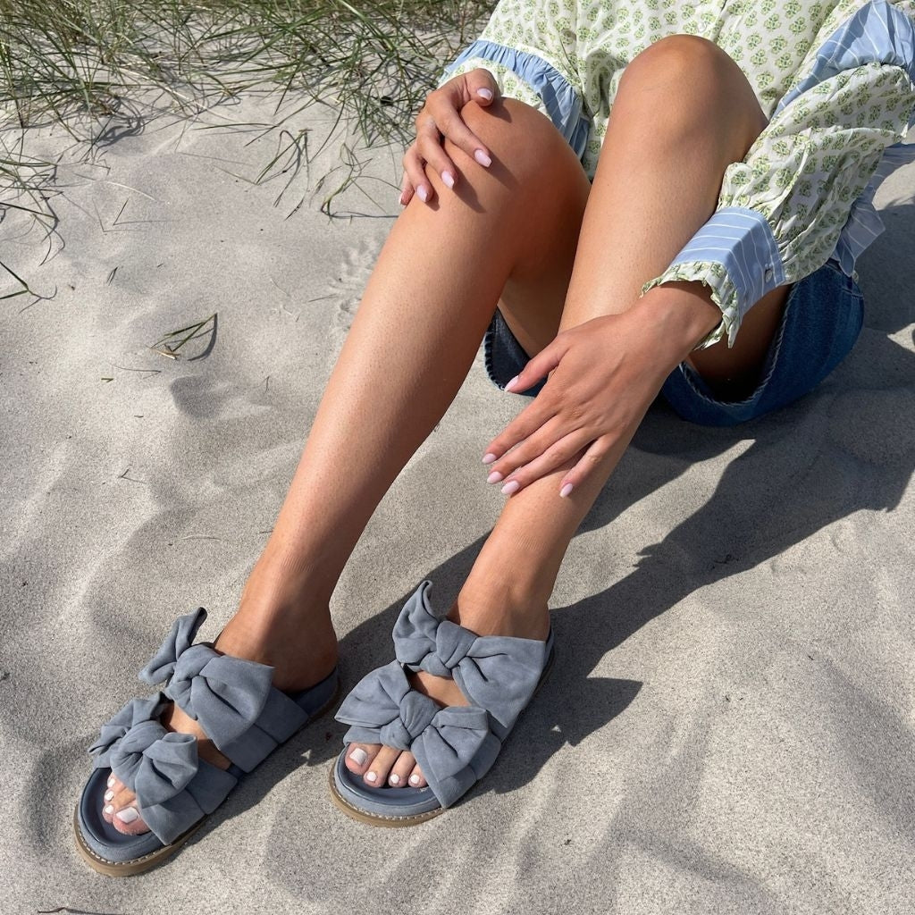 COPENHAGEN SHOES SUMMER DREAM SUEDE Slippers 0302 CLOUD