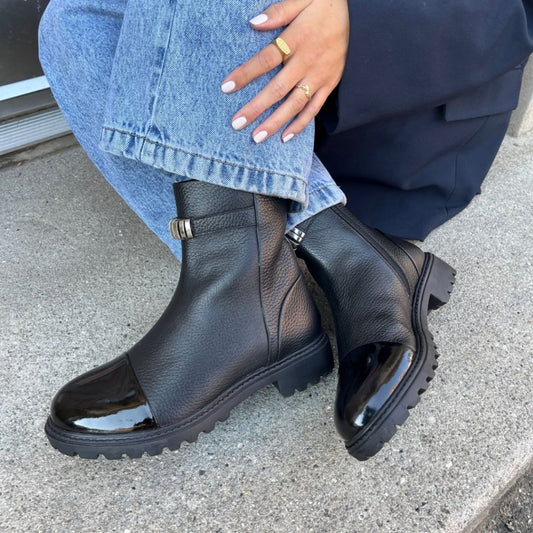 COPENHAGEN SHOES THE FAIRYTALE AND ME Boots 2206 BLACK/SILVER