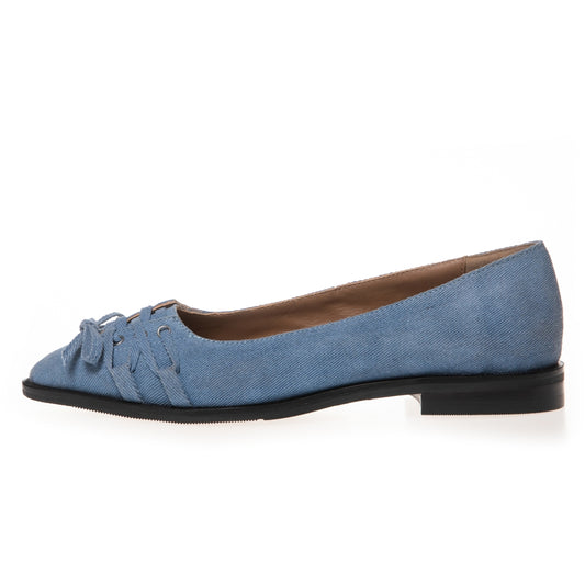 COPENHAGEN SHOES THE NUMBER - DENIM Ballet flats 0025 BLUE