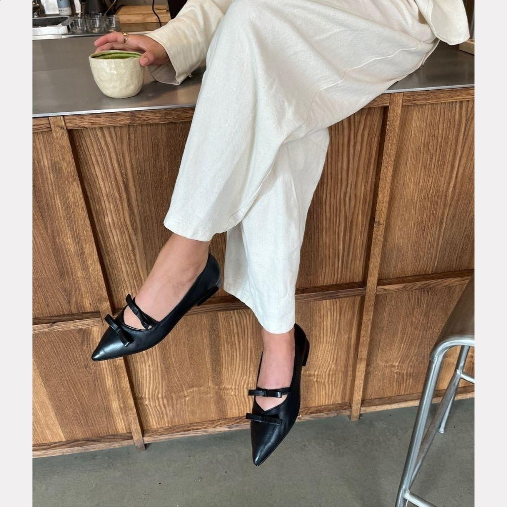 COPENHAGEN SHOES THE ONE - BLACK Ballet flats 0001 BLACK