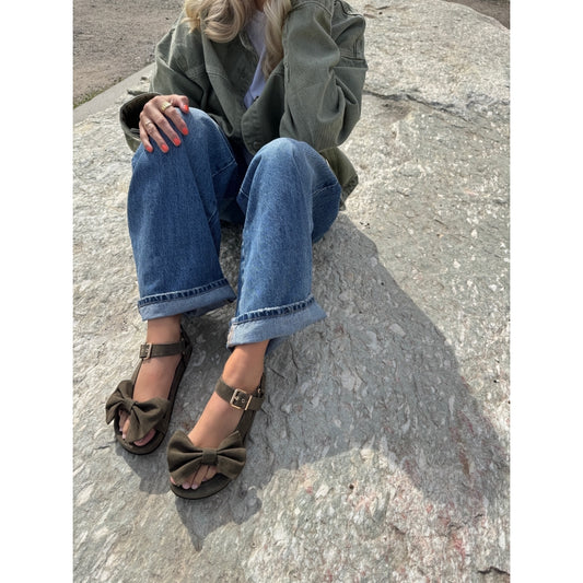 COPENHAGEN SHOES THE SUMMER BREEZE - SUEDE Sandals 099 Army