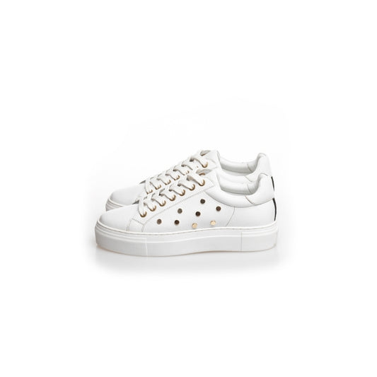 COPENHAGEN SHOES WALK WITH US STUDS Sneakers 0061 WHITE