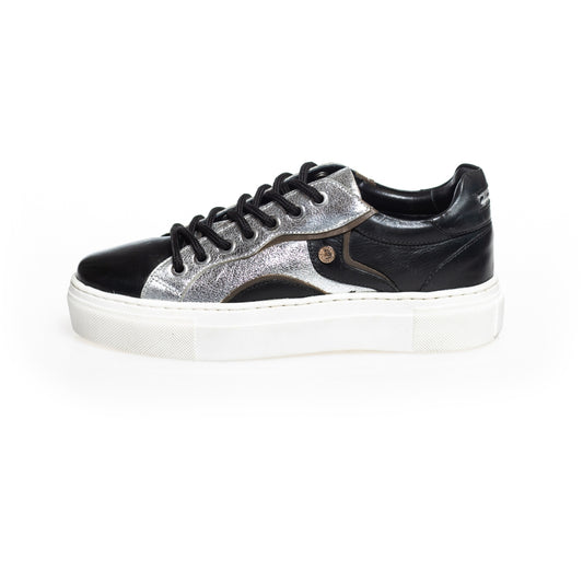 COPENHAGEN SHOES YOU GAVE Sneakers 0126 BLACK/SILVER/TAUPE