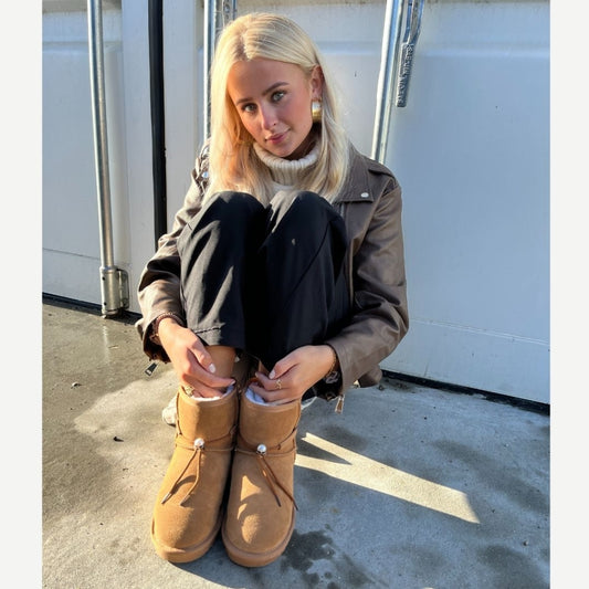 COPENHAGEN SHOES YOU ROCK GIRL Boots 0138 CAMEL