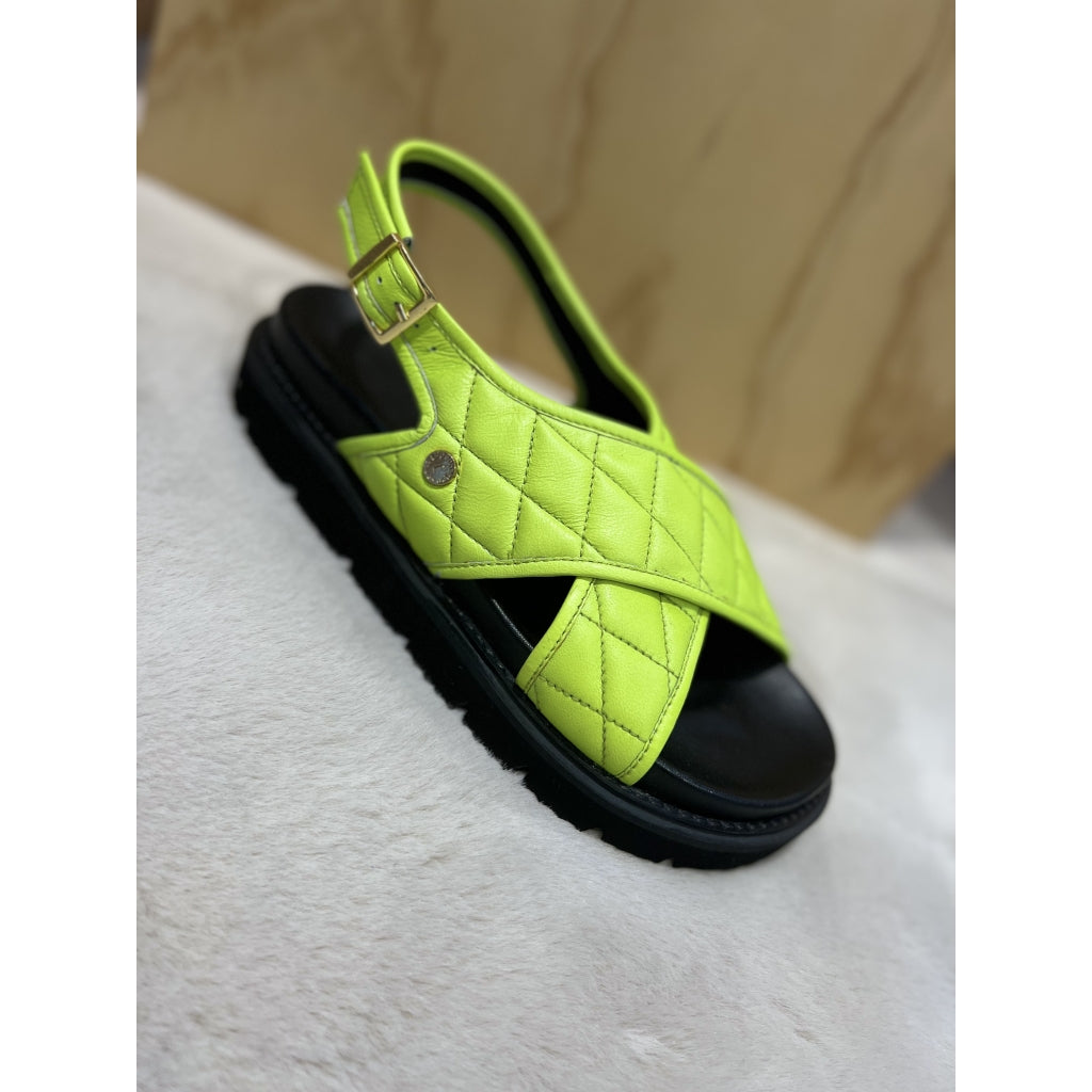 COPENHAGEN SHOES GOING WILD NEON Sandals 03 NEON GREEN