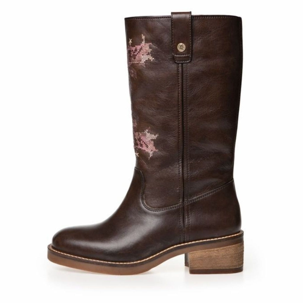 COPENHAGEN SHOES ABOUT US Long boot 0012 BROWN