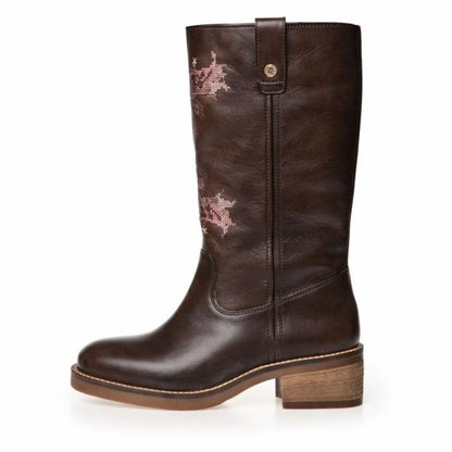 COPENHAGEN SHOES ABOUT US Long boot 0012 BROWN