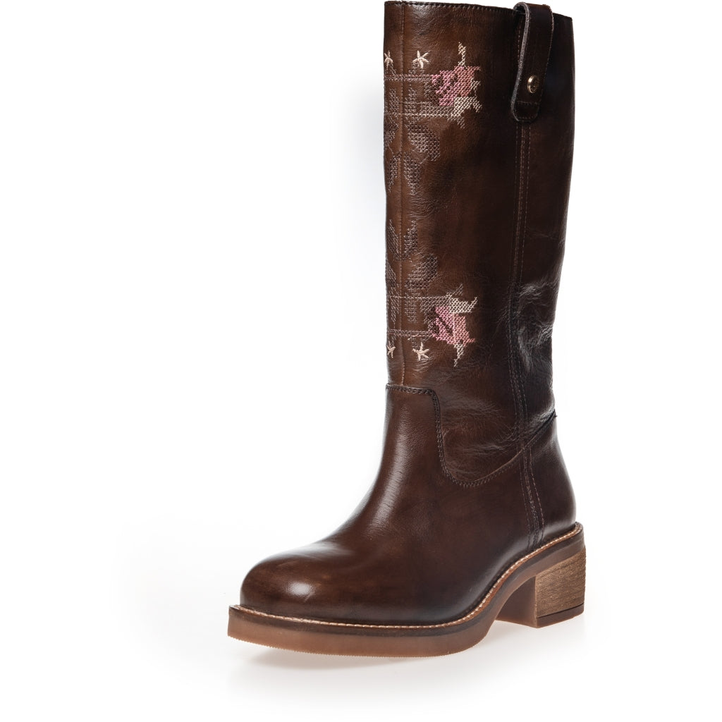 COPENHAGEN SHOES ABOUT US Long boot 0012 BROWN