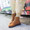 COPENHAGEN SHOES ALLY Suede Boots 112 Cognac