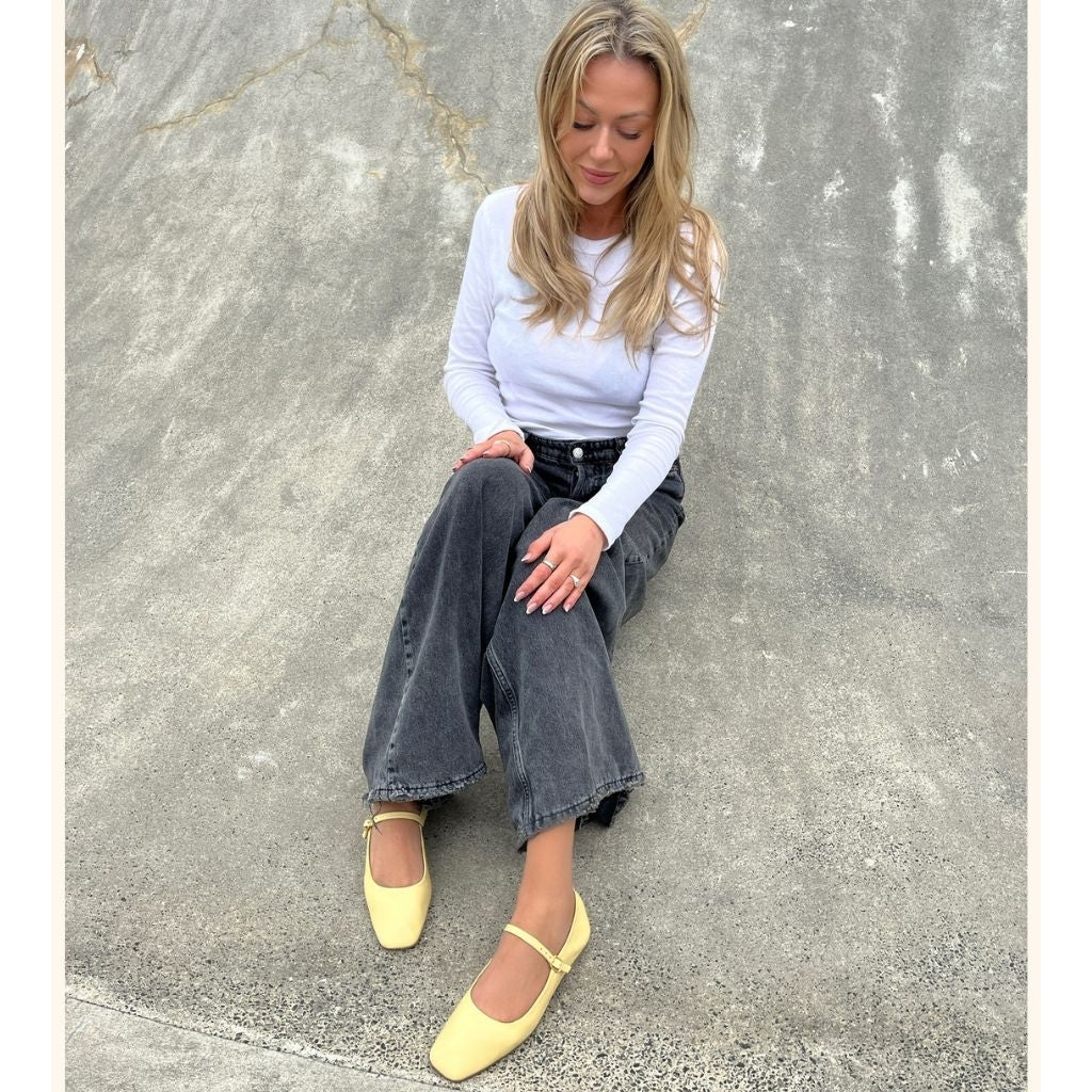 COPENHAGEN SHOES ALL FOR LOVE Ballet flats 5544 Sun Yellow