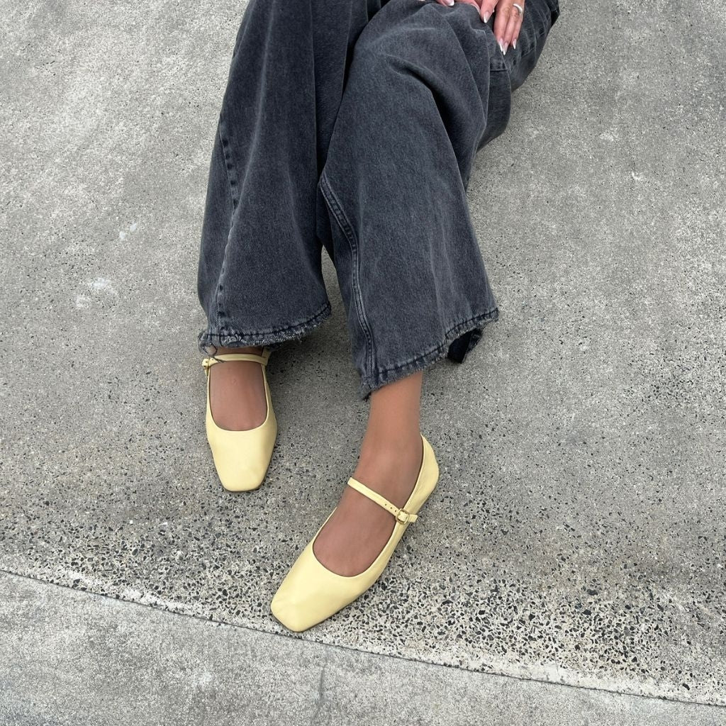 COPENHAGEN SHOES ALL FOR LOVE Ballet flats 5544 Sun Yellow