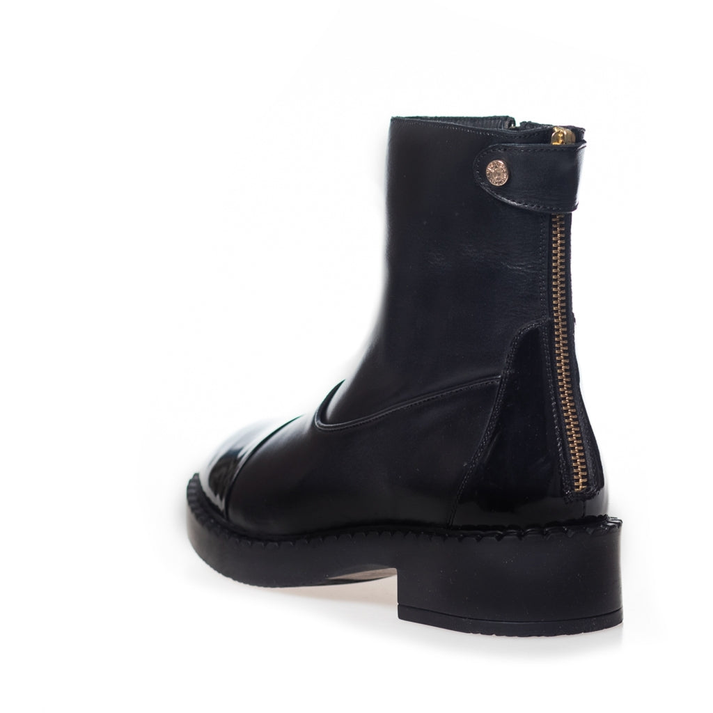 COPENHAGEN SHOES AMIE BOOTS PATENT Boots 0011 BLACK PATENT