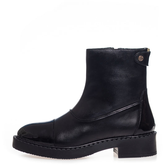 COPENHAGEN SHOES AMIE BOOTS PATENT Boots 0011 BLACK PATENT