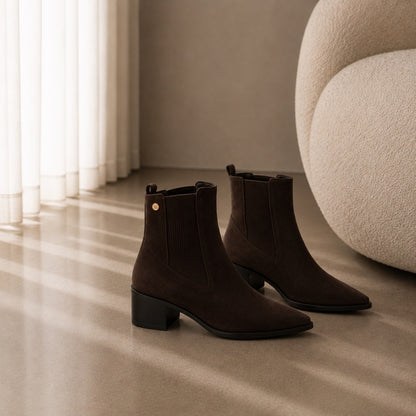 COPENHAGEN SHOES ANYONE S. Boots 0018 DK BROWN