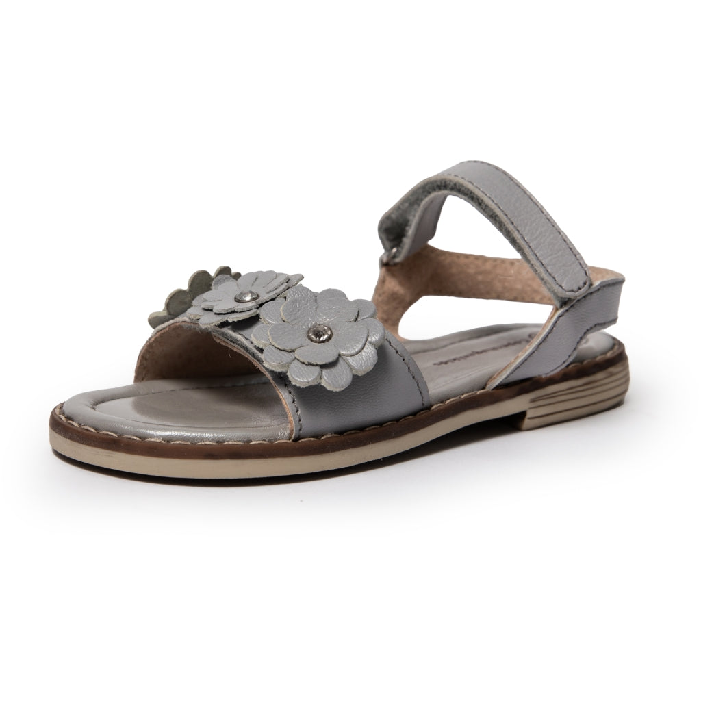 COPENHAGEN KIDS ASTRID flower Sandals 030 Grey