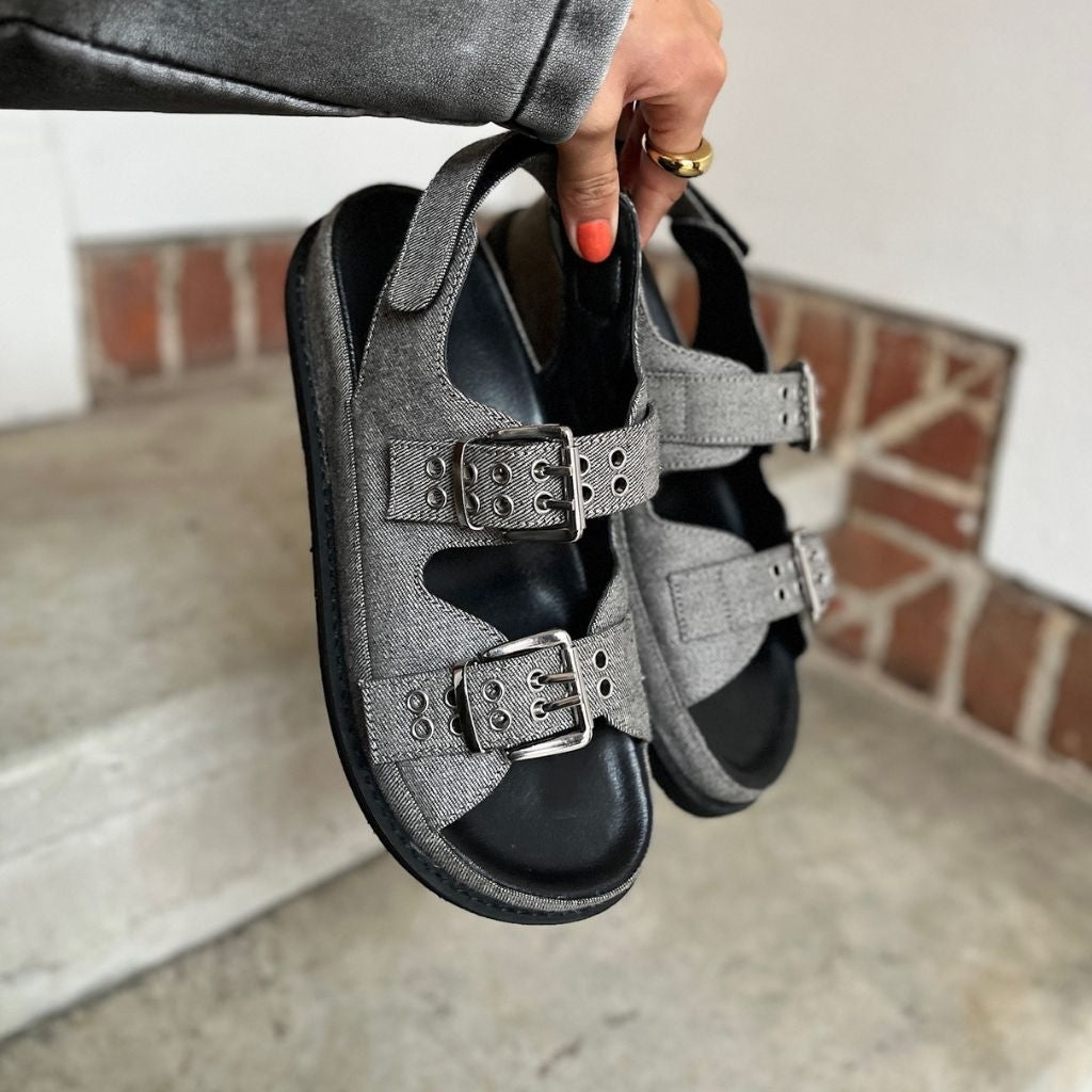 COPENHAGEN SHOES AS I WAS DENIM Sandals 0741 GREY DENIM