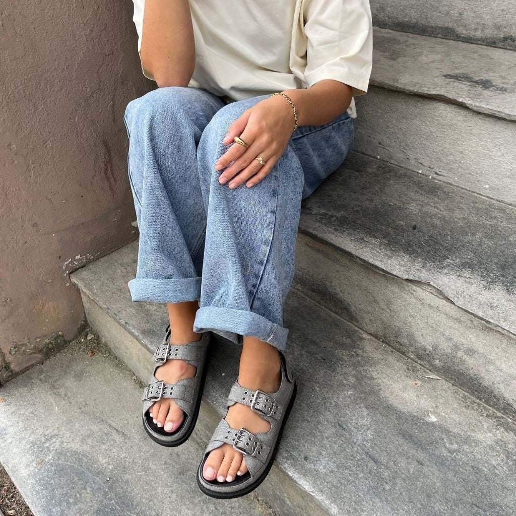 COPENHAGEN SHOES AS I WAS DENIM Sandals 0741 GREY DENIM