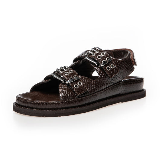 COPENHAGEN SHOES AS I WAS L. Sandals 004 Dark brown