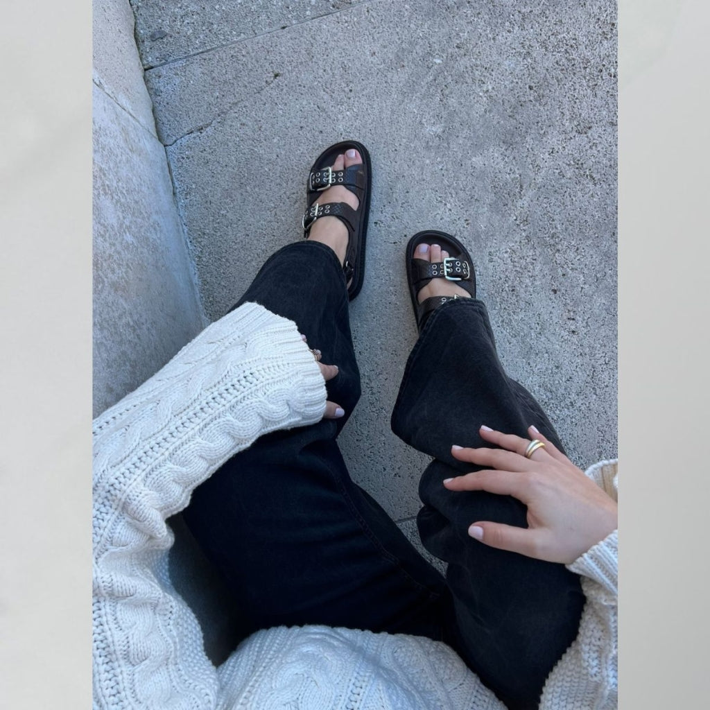 COPENHAGEN SHOES AS I WAS L. Sandals 004 Dark brown